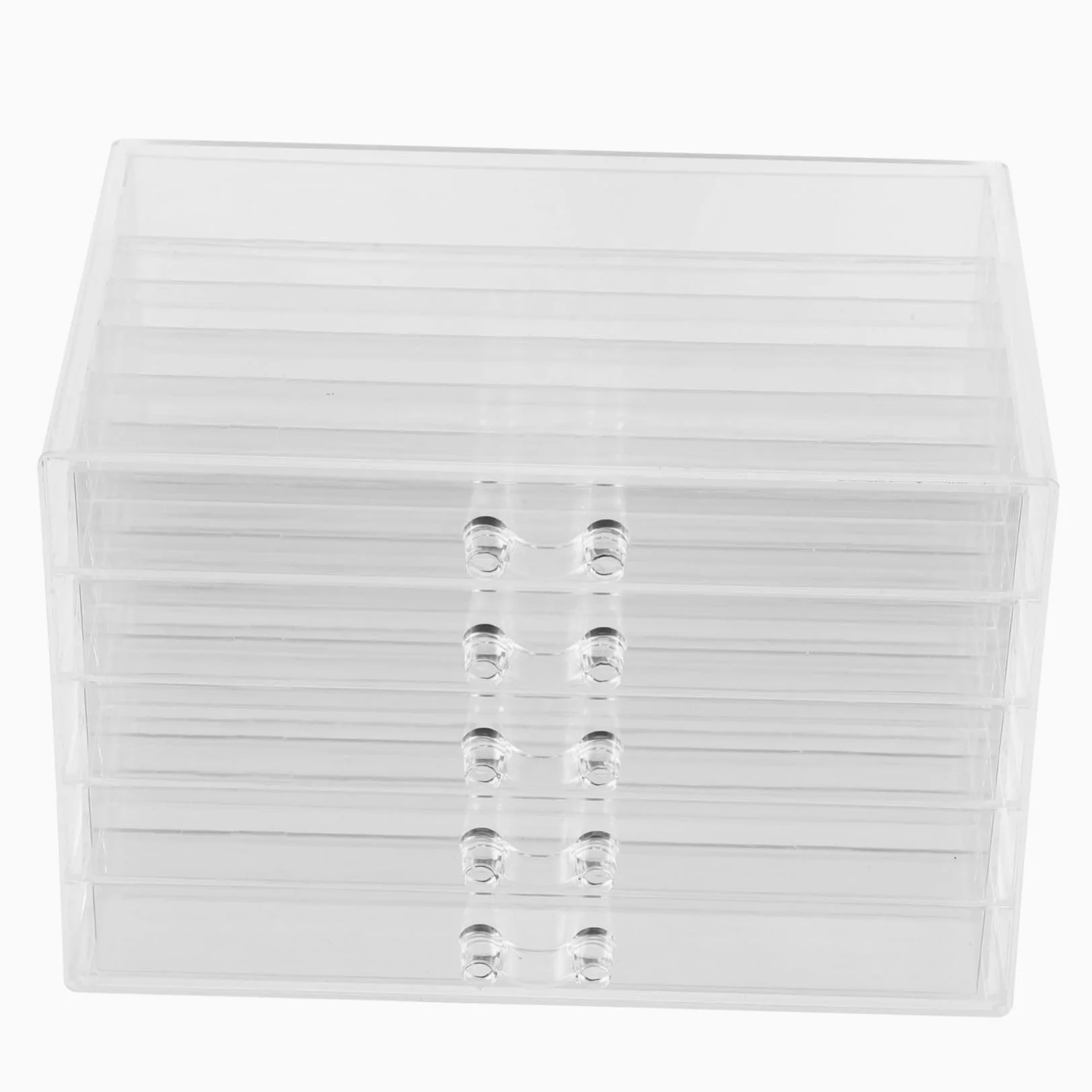 FRCOLOR 5cajón Organizador De Collares Caja De Almacenamiento De Joyas De Bandeja Para Cadenas De Collares Soporte Para Pulseras Para Guardar y Exponer Joyas Dormitorio o Baño