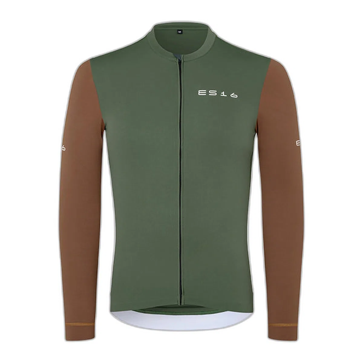 Maillot Manga Larga Hombre | Long-Sleeve Cycling Jersey con Inserciones Malla, Race-Fit y Cremallera – Transpirable para Media Temporada