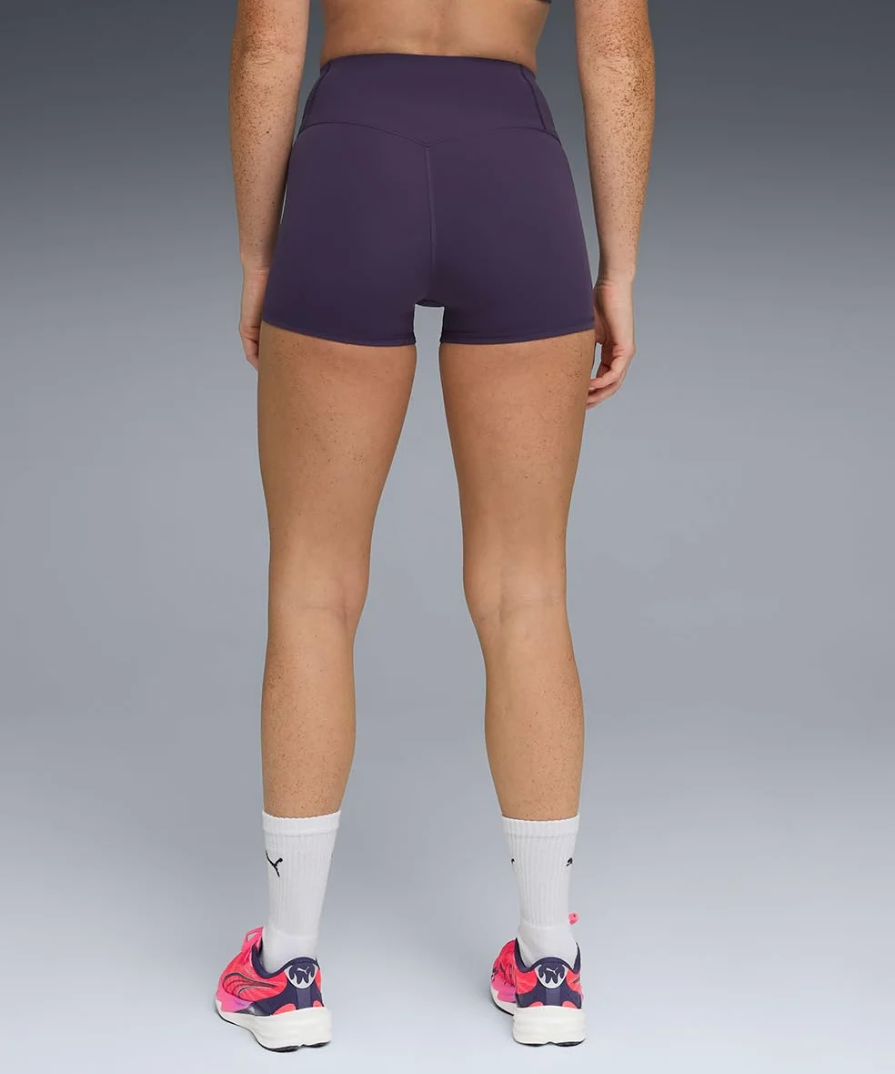 Puma 528163 Hi Lock W PUMA x Hydrox Shapeluxe - Pantalones cortos ajustados para mujer, 7,6 cm, talla 26