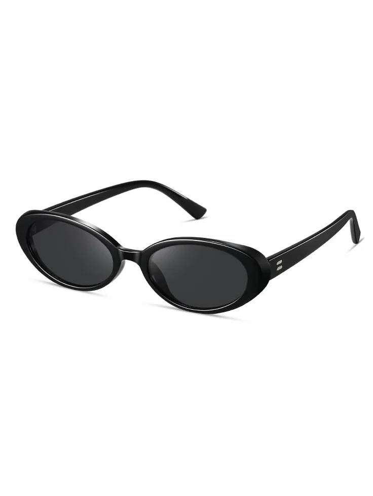 Gafas de sol ovaladas pequeñas años 90 tonos vintage