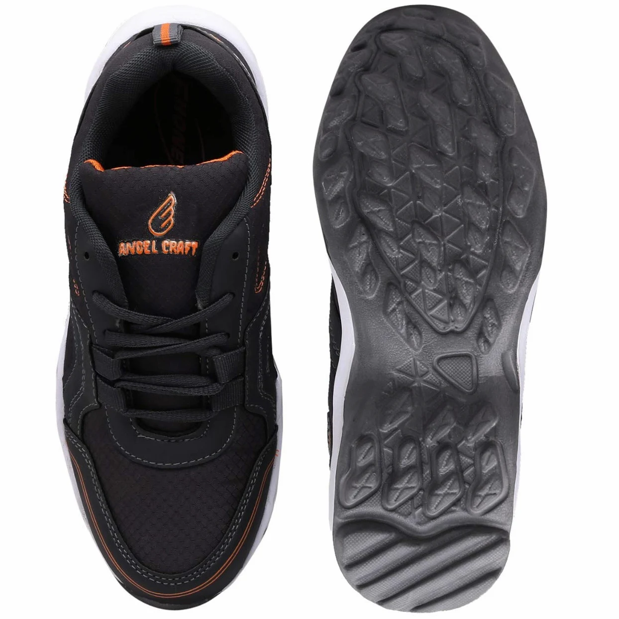 Angel Craft Zapatos elegantes para hombres, gimnasio, correr, caminar, correr, zapatos deportivos para hombres, ligeros y cómodos, Gris, 9 UK