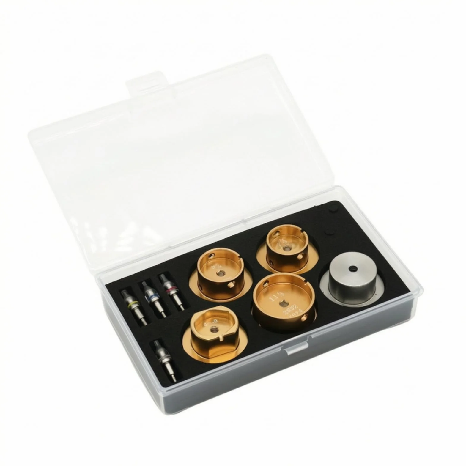 Herramienta Reparación Relojes con Estuche Profesional Kit Herramientas Reloj Preciso Kit Reloj para Relojeros, Aficionados