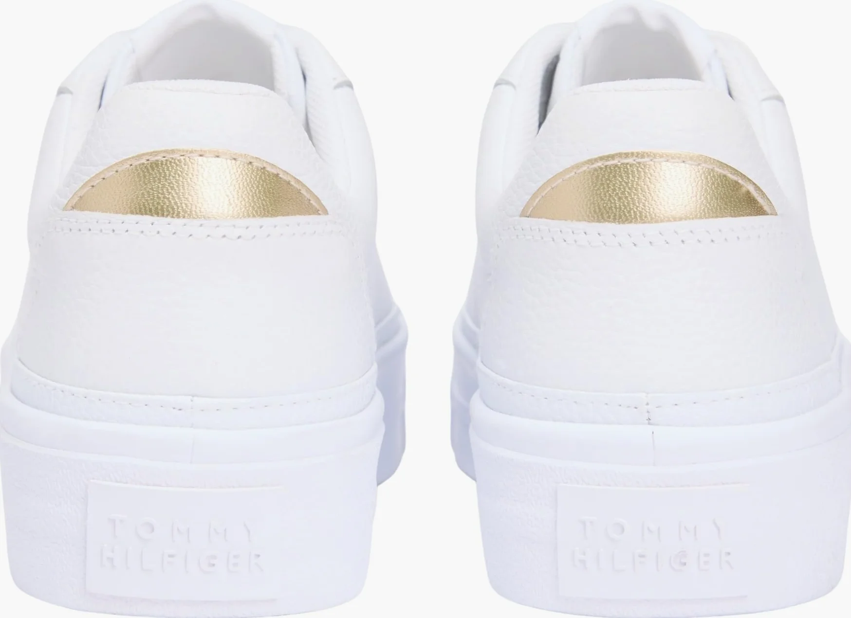 Tommy Hilfiger Adaptive TH Platform Sneaker Tumbled LTR Fw0fw09018 Parte Superior bajaMujer