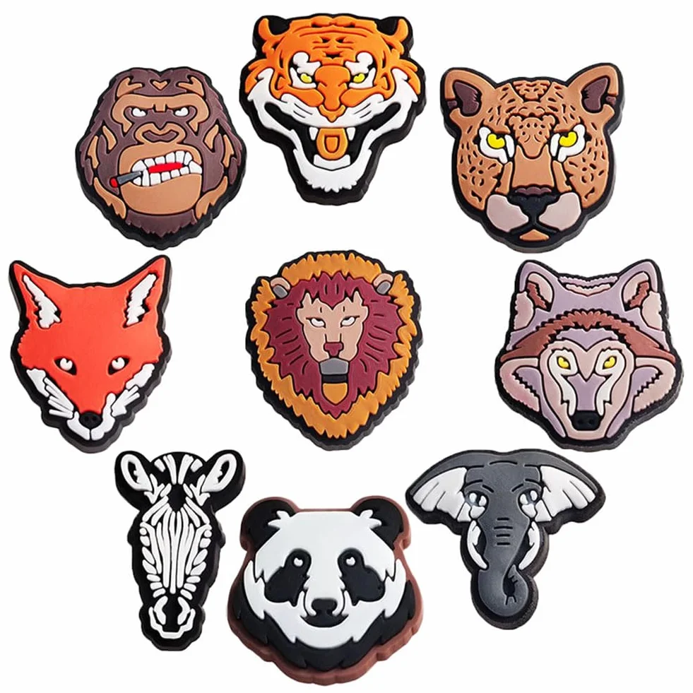 Animal Encantos del Zapato 30PCS Cute Cartoon Zapato Decoración Croc Charms para Niñas Mujeres Niños Adultos, Regalo para Fiesta de Cumpleaños