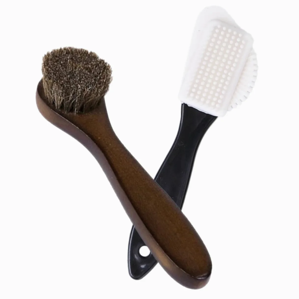 VALICLUD 10piezas Pinceles para Limpiar y Pulir Zapatos De Cerdas Herramientas De Cuidado para Calzado Kit De Limpieza Eficaz para Suede