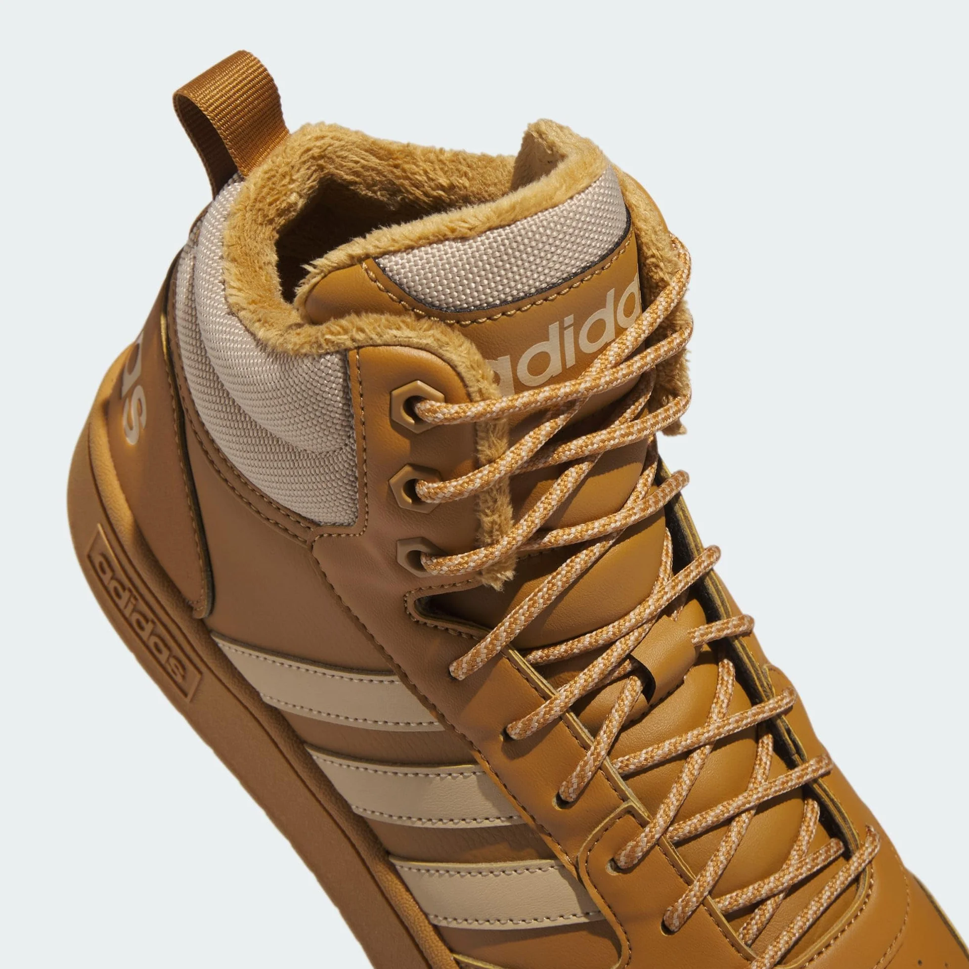 Adidas Men's Hoops 3.0 Mid Basketball Shoes Winterized Fur Lining