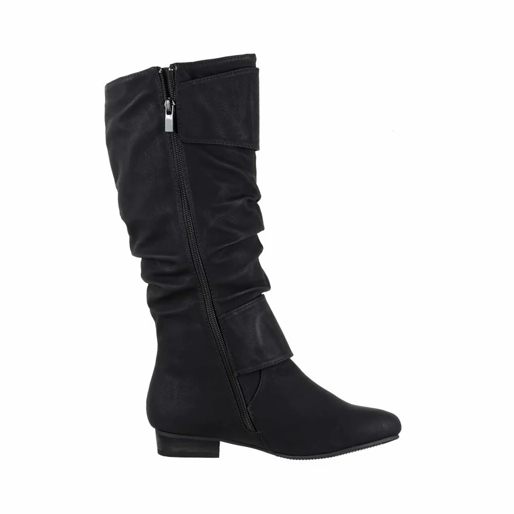 Elara Botas Mujer Boots Botines Deslizamiento Chunkyrayan