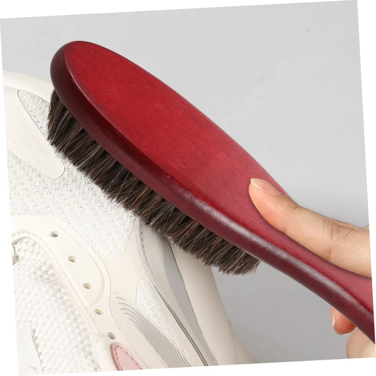 PACKOVE 5piezas Cepillo De Limpieza para Zapatos Herramienta Práctica Crin para Cuidado De Calzado Compacto y Ligero para Uso Diario