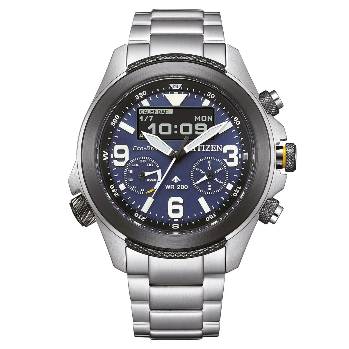 Citizen Watch JV1006-51L, Plata, Pulsera