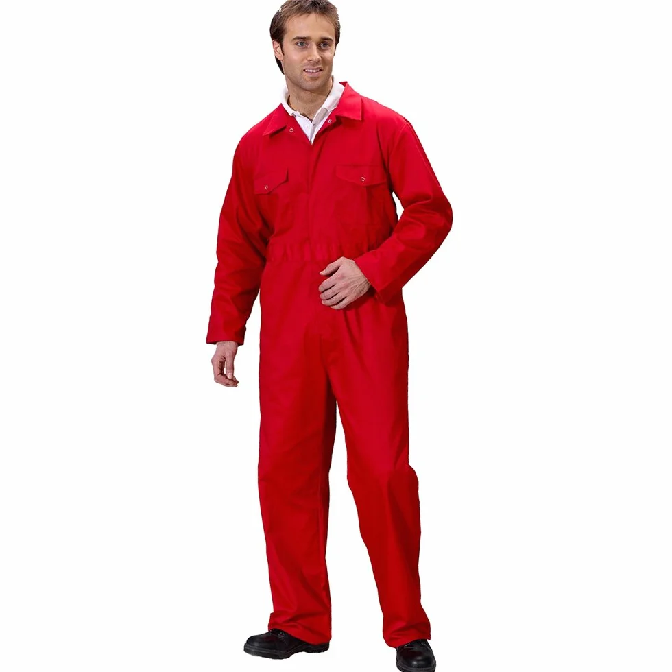 Overol de seguridad para hombre, overoles de trabajo con tachuelas, ropa de trabajo unisex