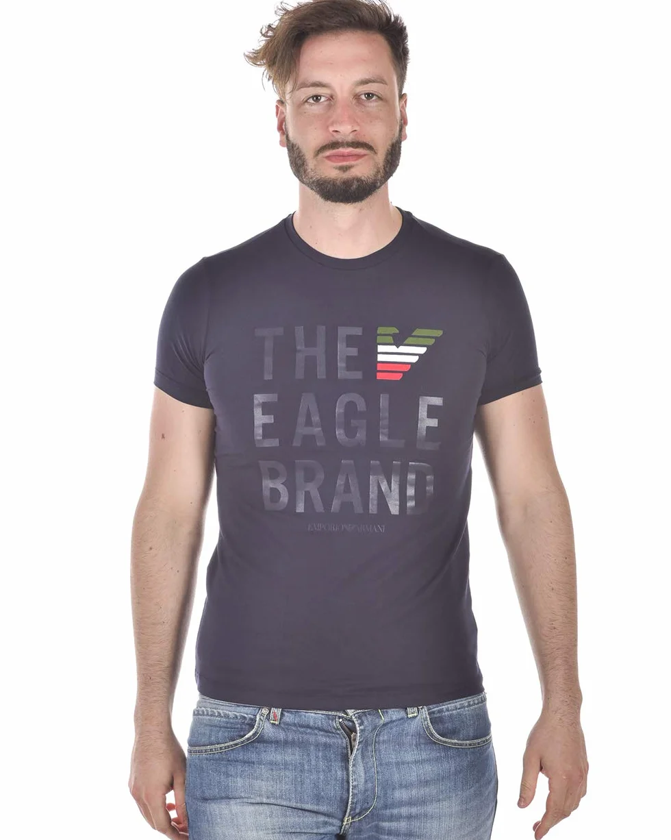 Emporio Armani Camiseta negra 8N1TE81JUVZ