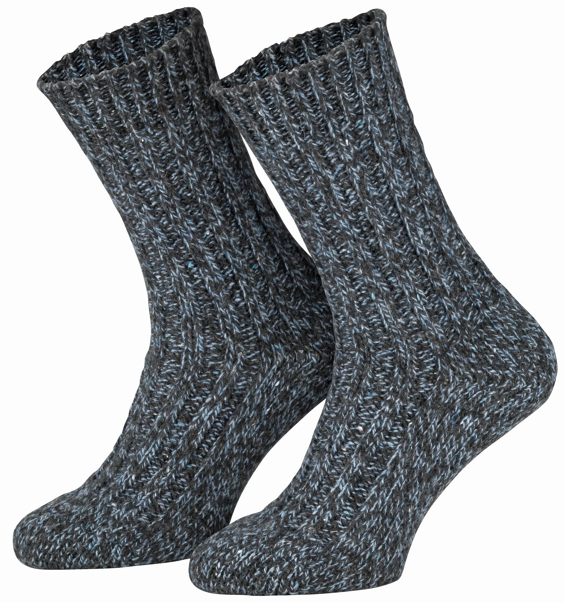 4 Pares Calcetines Noruegos Invierno Lana Unisex
