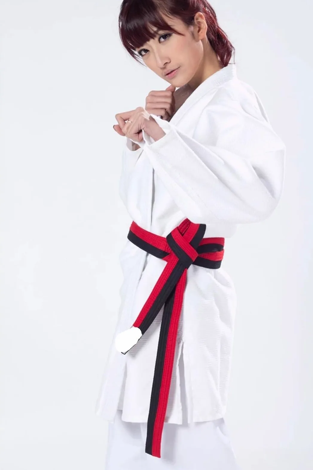 Traje De Judo Uniforme de artes marciales Judo Gi Kimono competición algodón blanco 450gsm tejido único