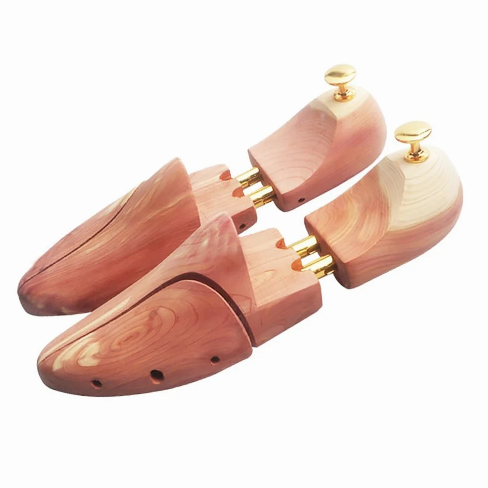 Ensanchador De Zapatos De Madera De Cedro Natural, Protector De Forma De Zapato, Retenedor De Forma De Zapato, Expande La Longitud Y El Ancho del Zapato,37 to 38
