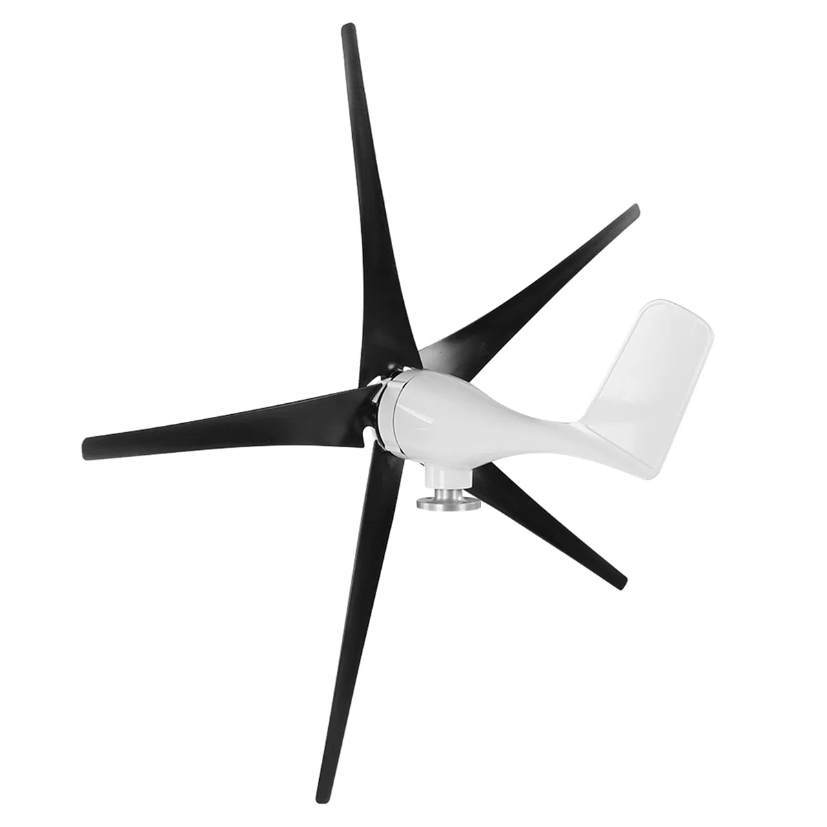 Aramox Generador de Turbina Eólica, Aleación y Plástico de 5 Aspas, para