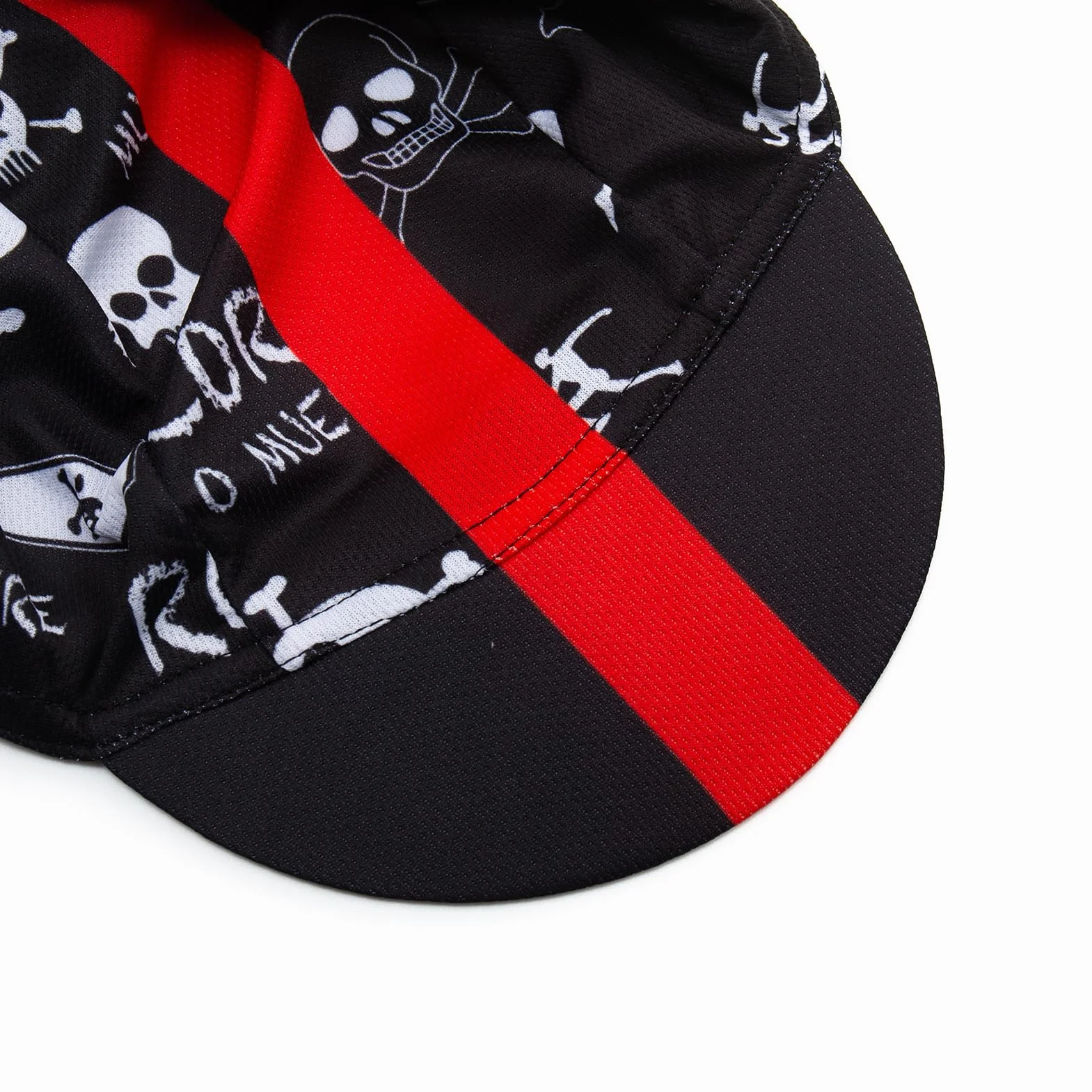 Gorra de ciclismo transpirable absorbe sudor poliéster para hombre mujer debajo del casco