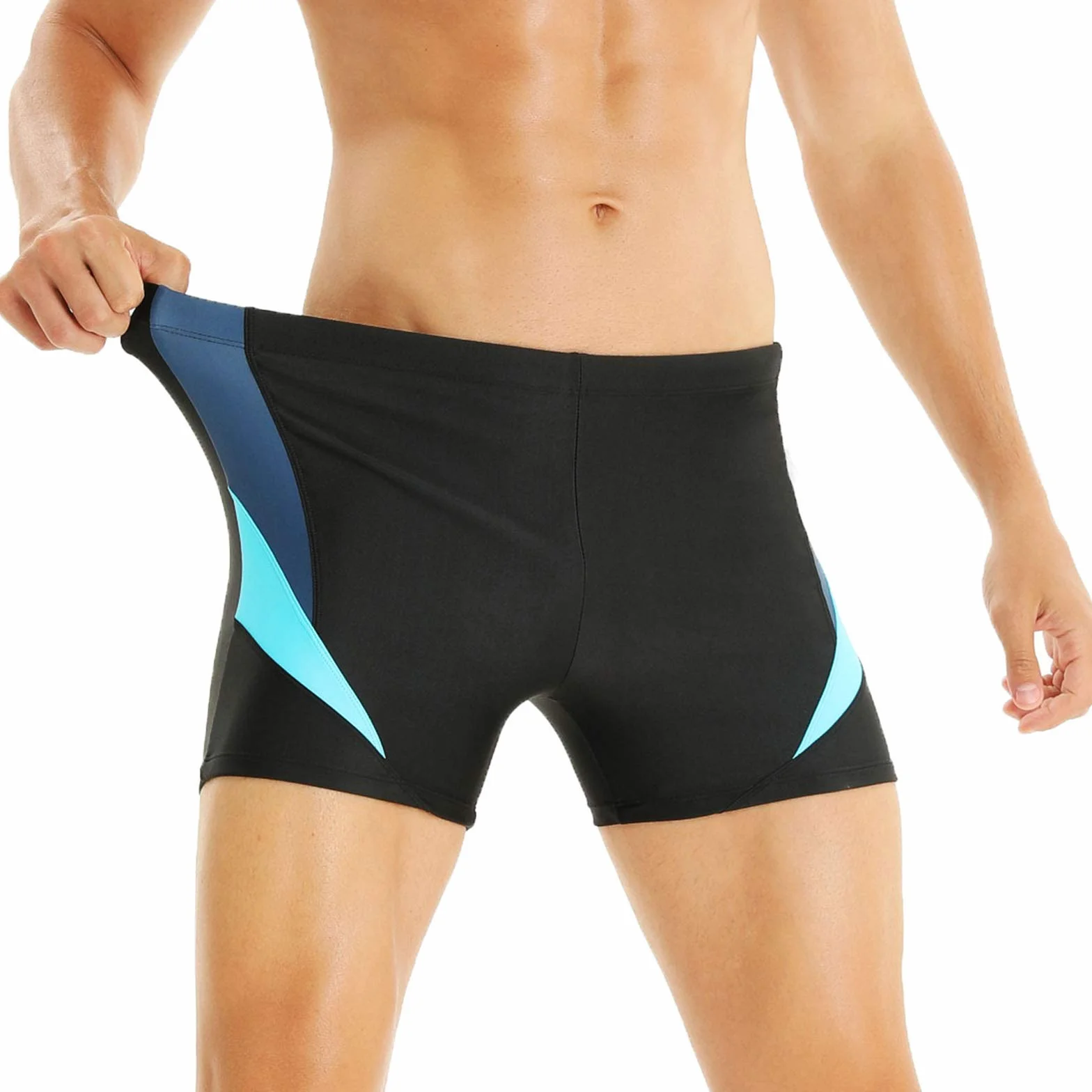 Bañador de Natación para Hombre Pantalones Cortos Protección UV Resistente al Cloro