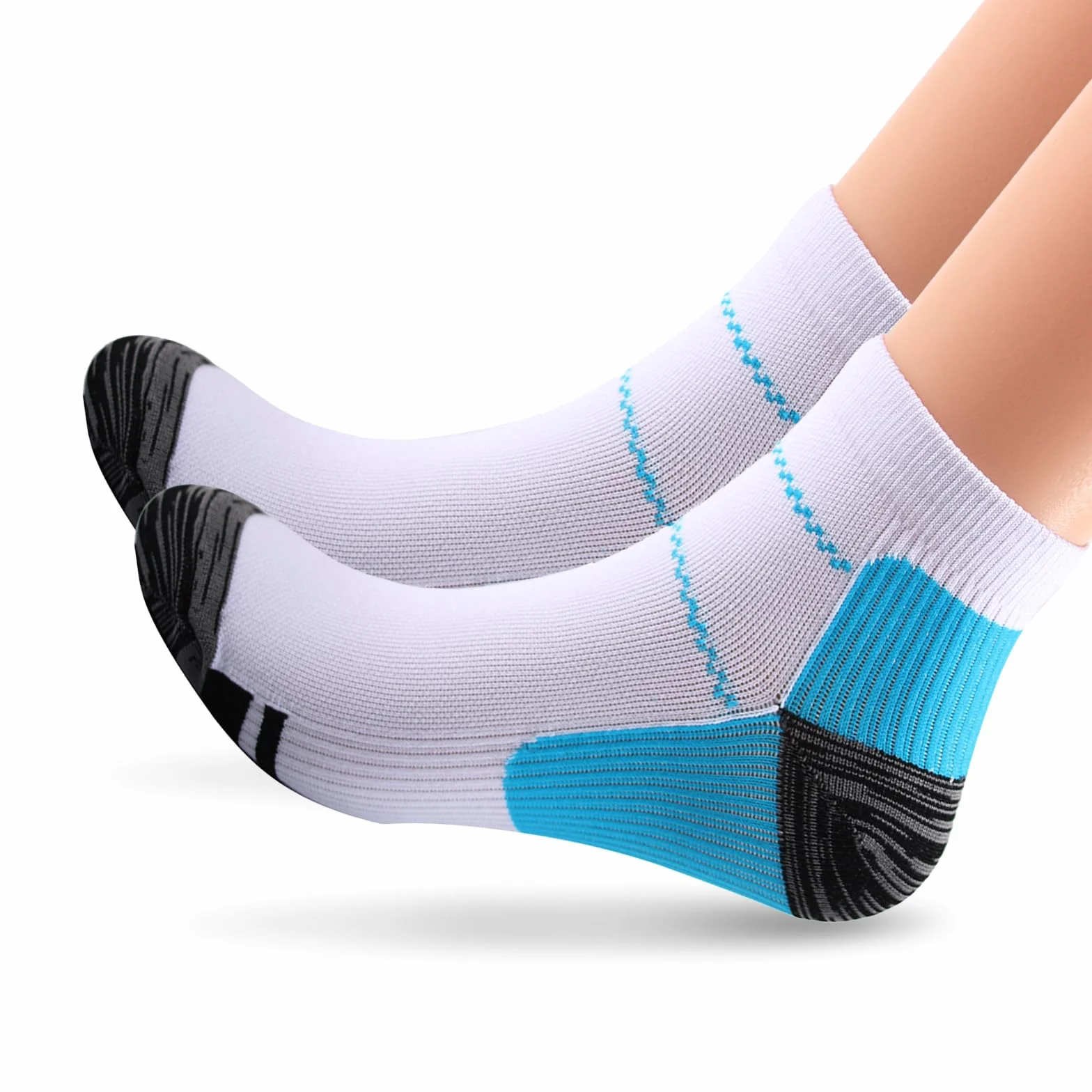 Calcetines de Compresión para Hombre/Mujer, Deportivos para Fascitis Plantar