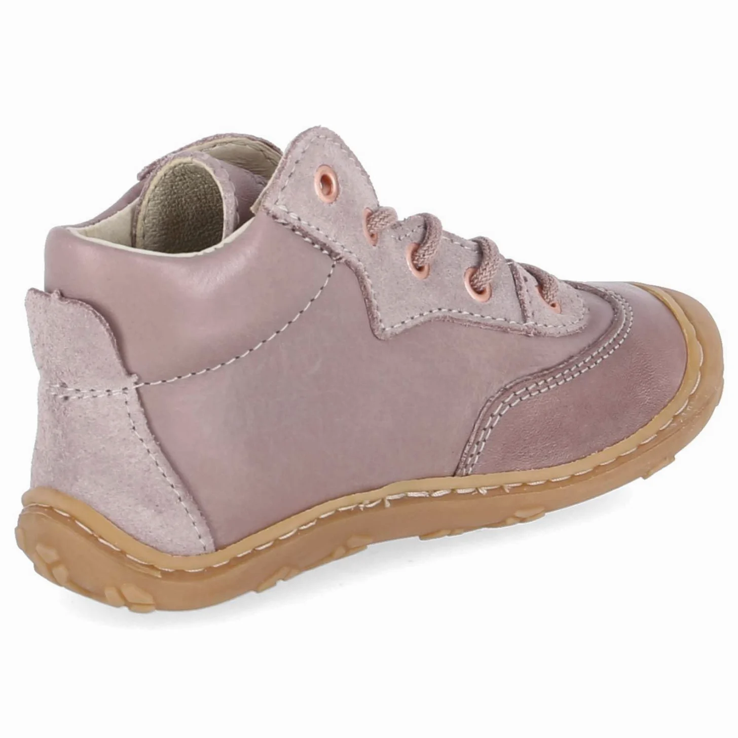 PEPINO 50 1205402/310 - Zapatillas unisex para aprender a andar, piel lisa, color morado, talla 18