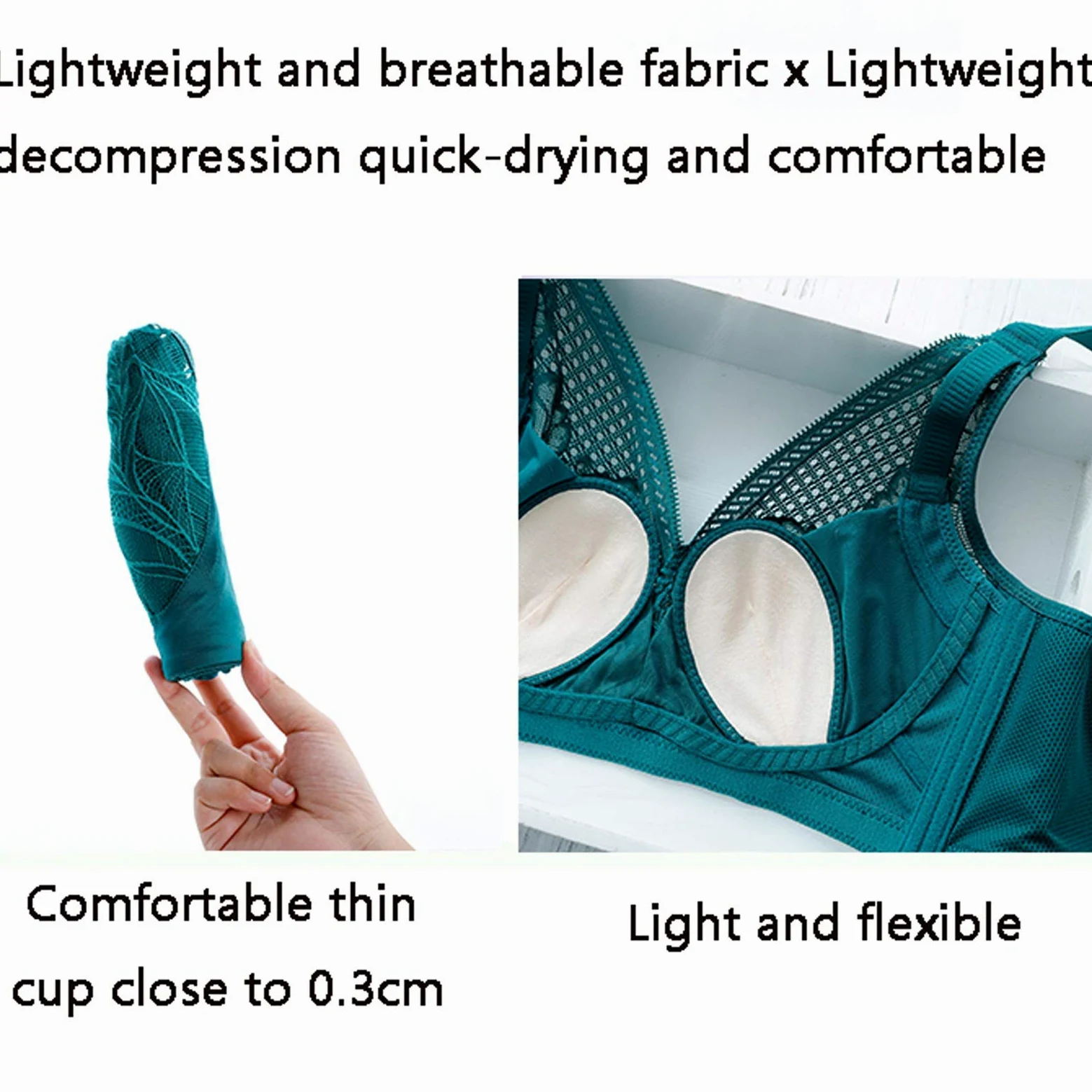 Brasier de cobertura completa para mujer, Comfort Revolution de talla grande, ejercicio diario y ofrece apoyo para la espalda (color caramelo*2, tamaño: 100B)