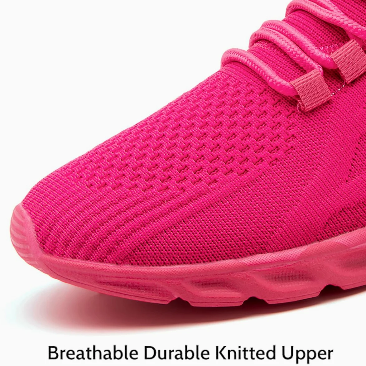 EGMPDA Zapatos deportivos para caminar para mujer, zapatos deportivos para correr, informales, a la moda, ligeros, para el trabajo, viajes, gimnasio, deportes, Rojo melocotón, 37.5 EU