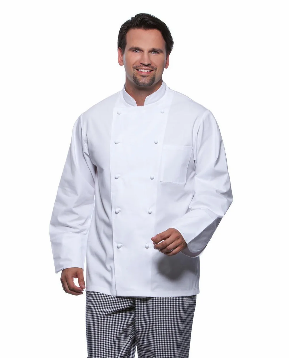 Karlowsky Chaqueta de cocinero Basic blanco - talla L