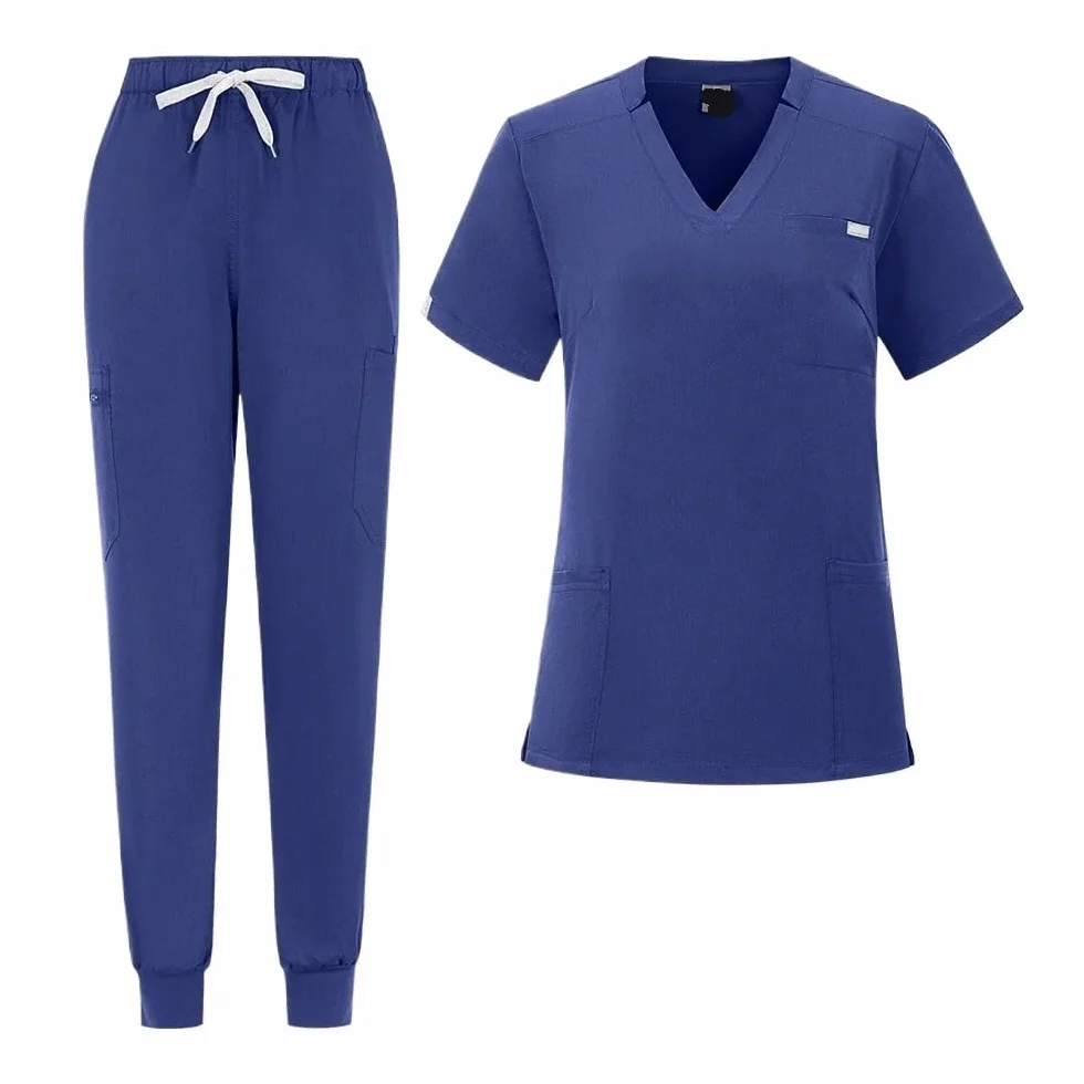 Conjuntos de batas médicas for mujer, ropa de trabajo de laboratorio, clínica Dental, clínica Dental, salón de belleza, Spa, accesorios for enfermeras