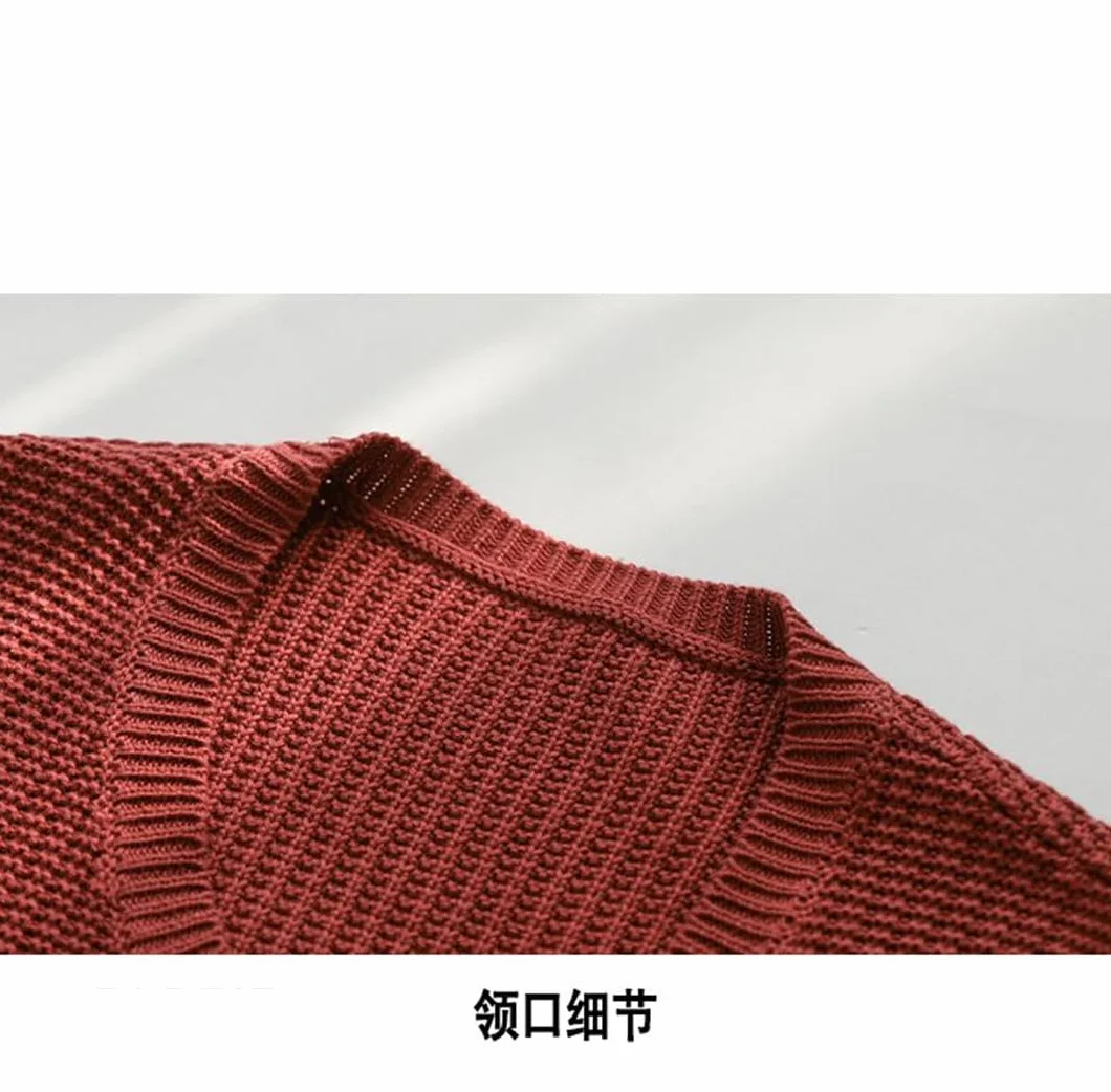 Cárdigan de Punto Sin Mangas con Cuello Redondo para Mujer, Chaleco Informal con Bolsillo