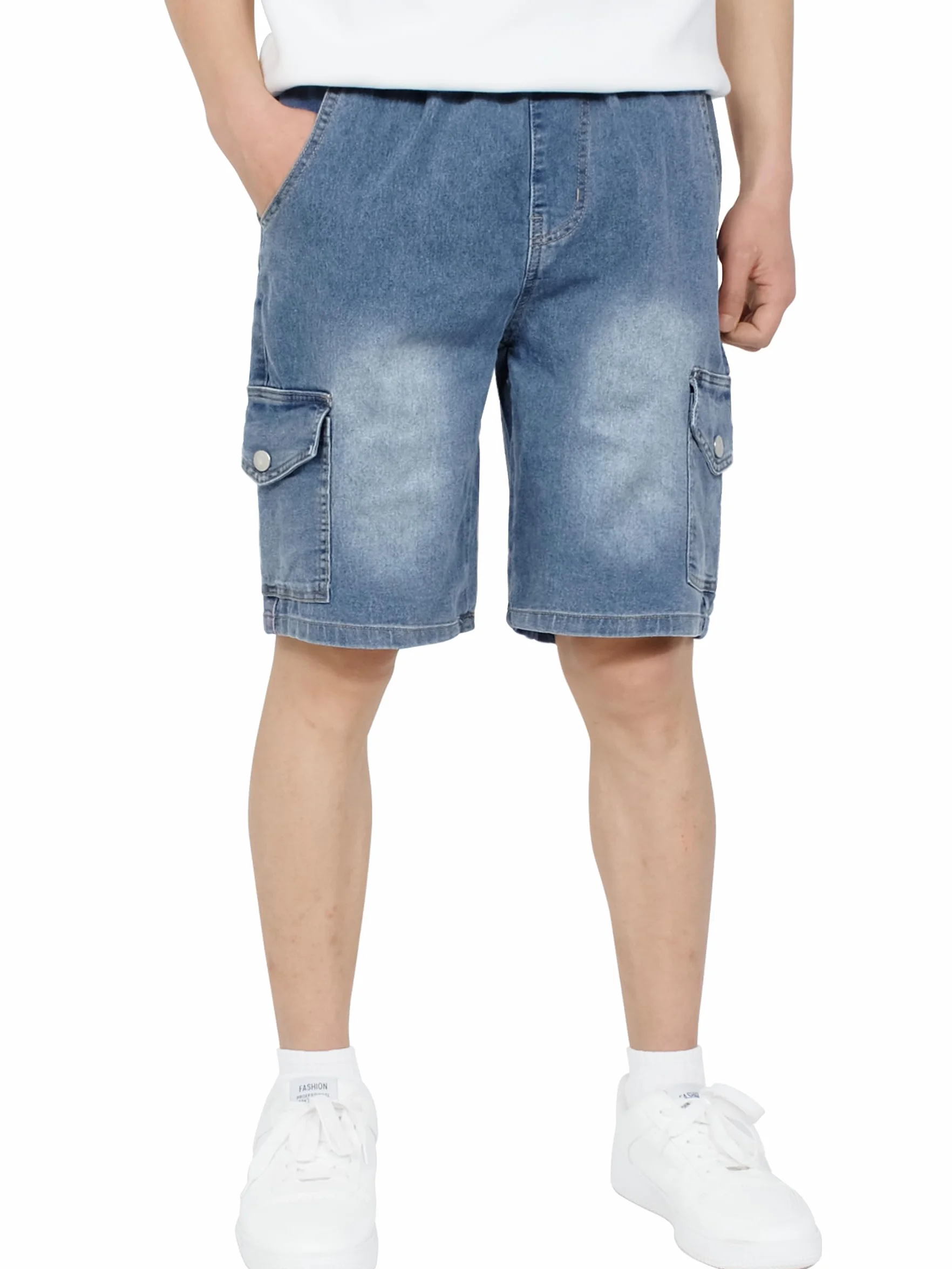 CAMLAKEE Pantalon Corto Cargo Niño Short