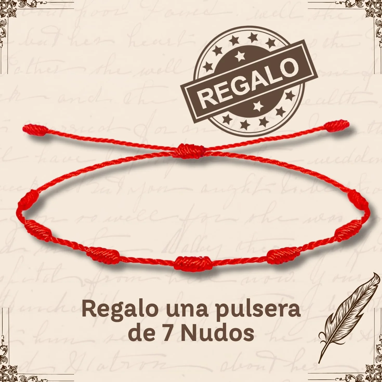 Pulsera Hilo Destino Acero Inoxidable Amuleto Proteccion Suerte Contra Mal de Ojo Mujer Hombre