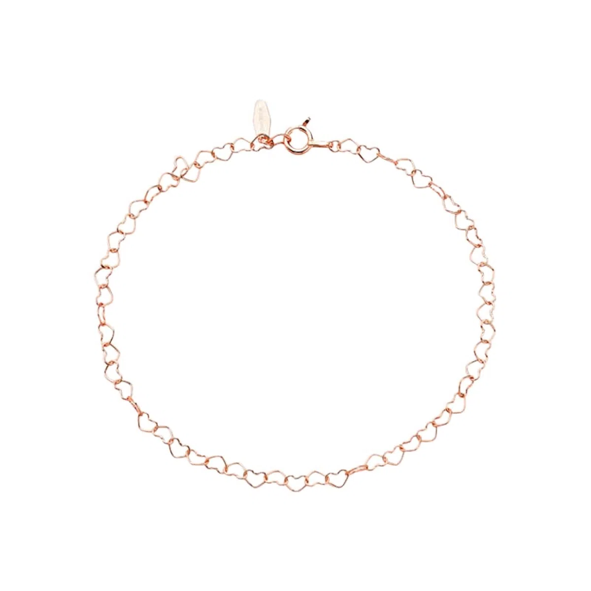 Pulseras para mujer, diseño de corazón, bonitas pulseras de cadena de oro blanco clásico para cumpleaños