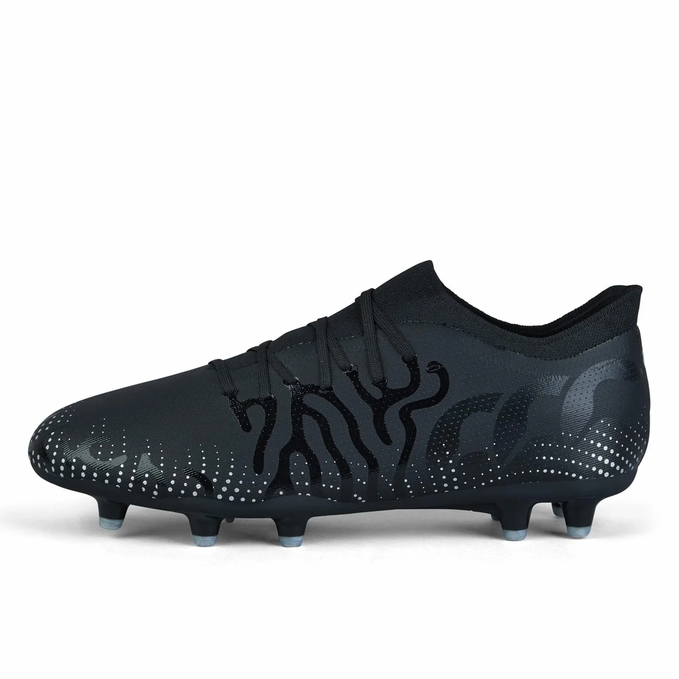 Canterbury Speed Infinite Pro Firm Ground Rugby Boots Negro/Metálico Plateado 40.5 EU