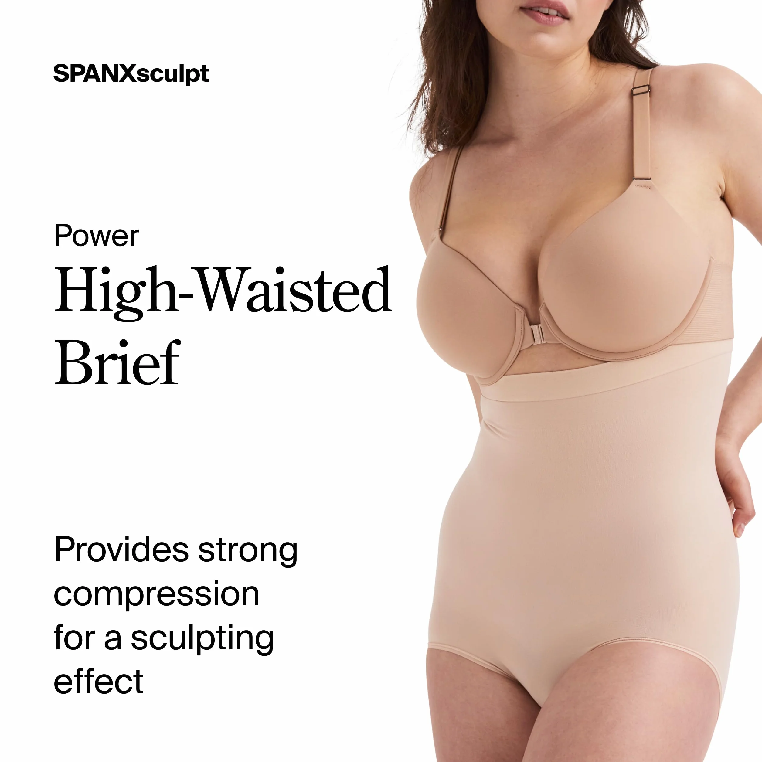 Spanx Higher Power Panties Ropa Interior Modeladora Mujer (Pack de 1)