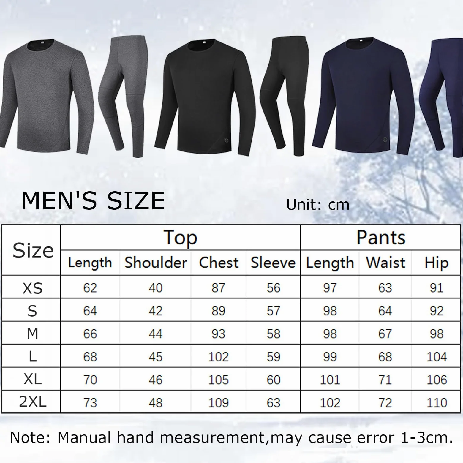 Ropa Interior con Calefacción Eléctrica para Hombres, Camisa Térmica con Calefacción De Invierno Y Calzoncillos Largos para Pesca, Esquí, Senderismo, Ropa Calentada,XS, Gray Top