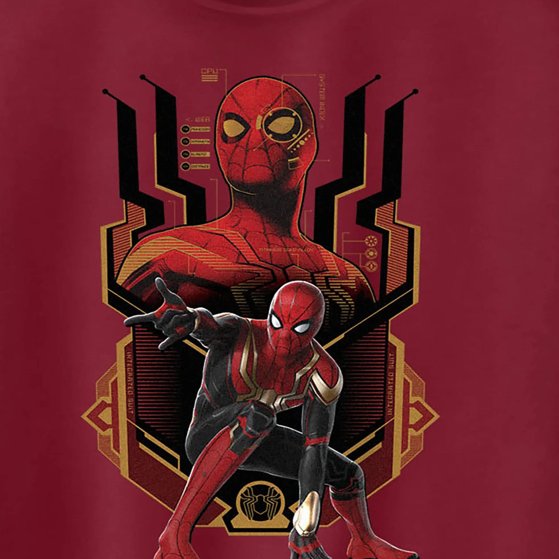 Marvel Traje Integrado Camiseta para Mujer