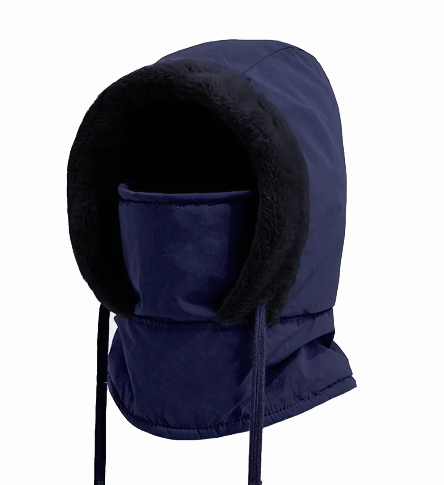 Gorro de Esquí Bufanda con Capucha Sombrero con Capucha Forro Polar Mujer 2 en 1 Cálido Balaclava Invierno