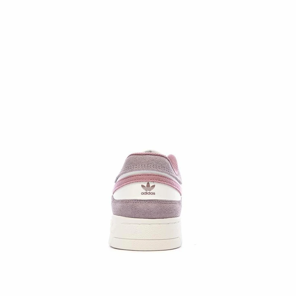adidas - Zapatillas de deporte blancas/malvas para mujer Drop Step Low W