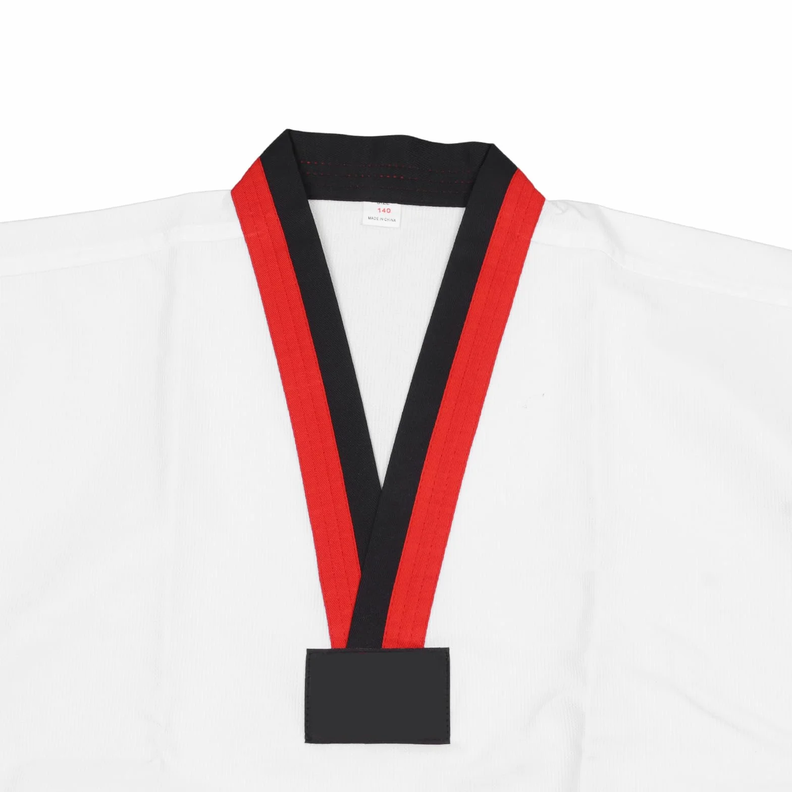 Traje de taekwondo para niños 136-146 cm Dobok uniforme entrenamiento transpirable ligero
