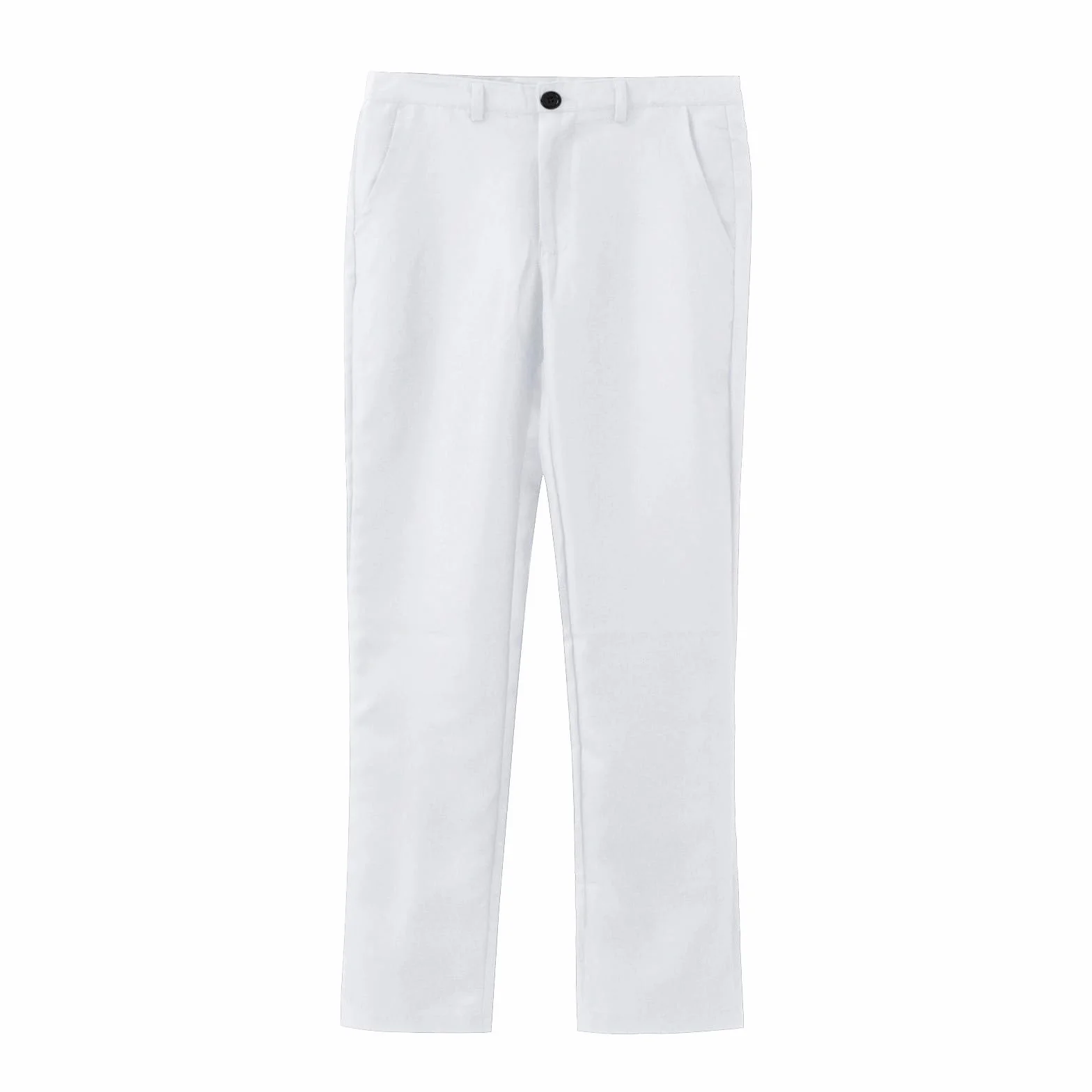 Generisch Traje de fiesta para hombre, color liso, de un solo pecho, ajustado, traje de fiesta, camisa, pantalones, chaleco de corbata con reloj de bolsillo