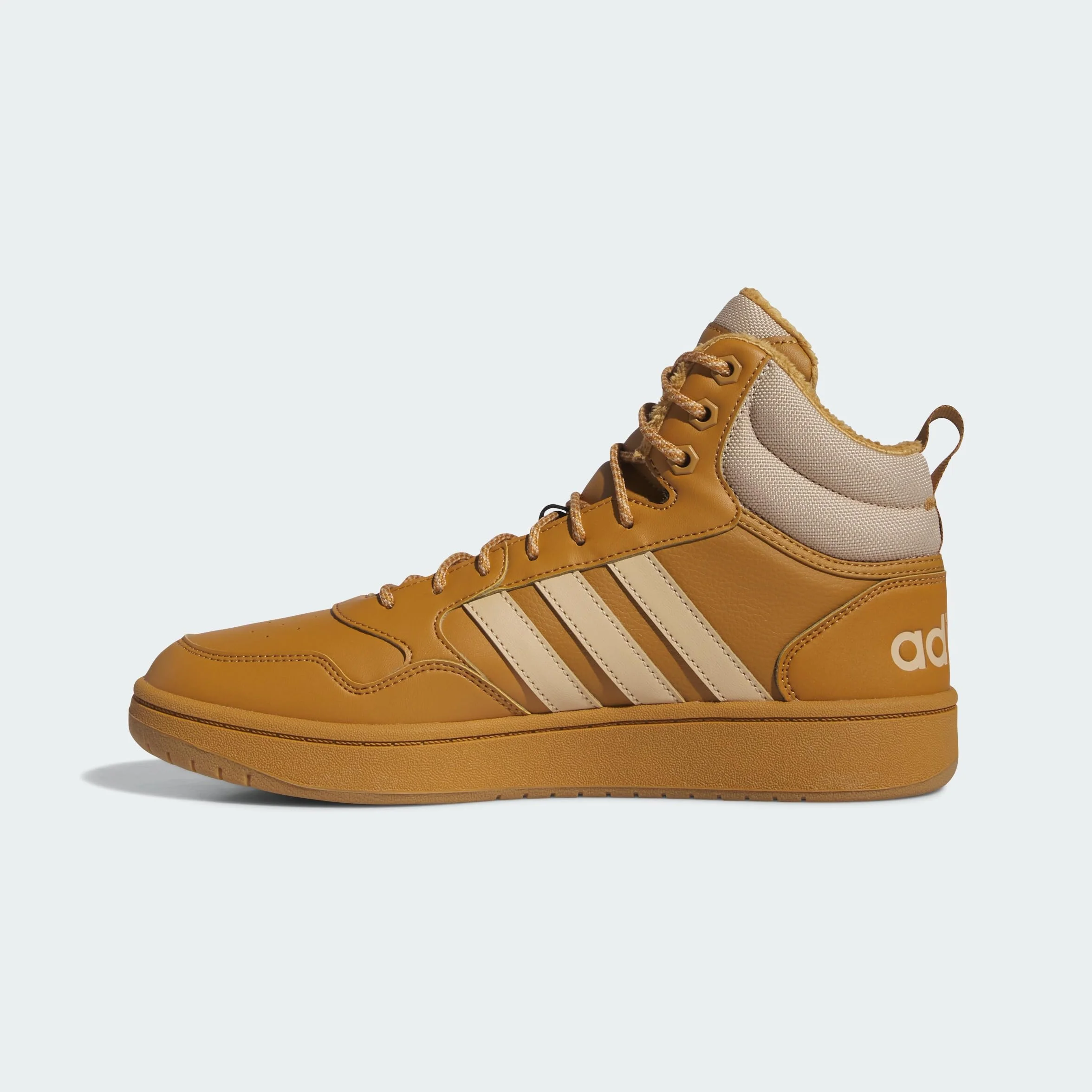 Adidas Men's Hoops 3.0 Mid Basketball Shoes Winterized Fur Lining