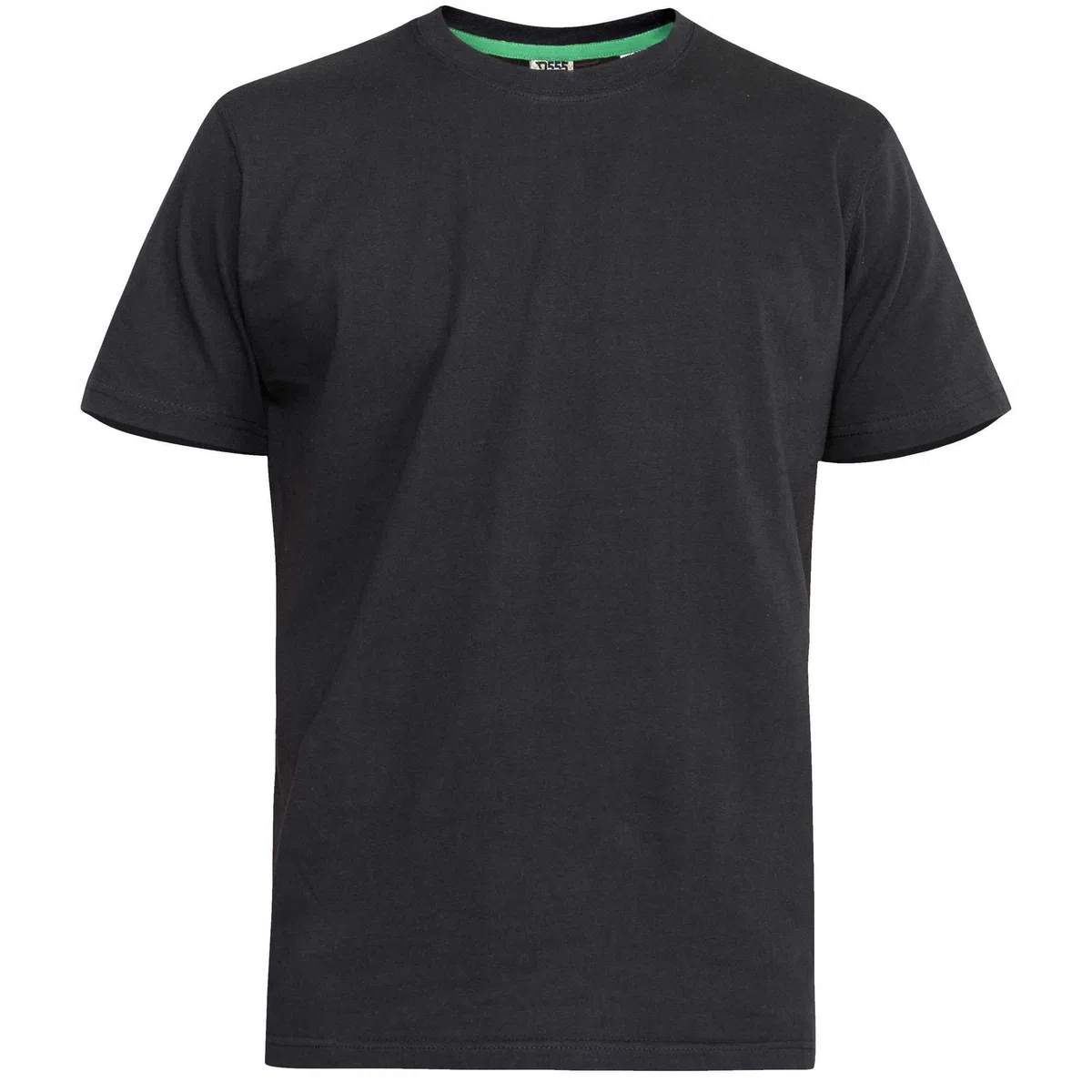 Duke Fenton Kingsize D555 - Camisetas de cuello redondo para hombre (paquete de 2)
