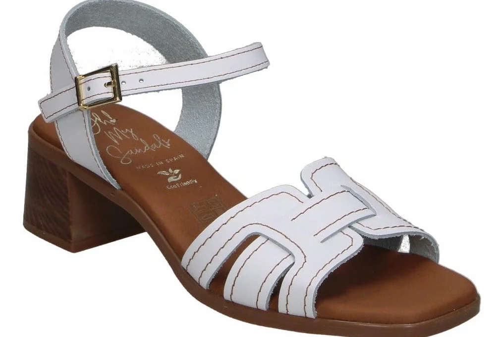 Oh! My Sandals LRK | Sandalias con Tacón LRK para Mujer – Sandalia de Verano con Hebilla – Tacón Medio y Cómodo – Versátiles y Combinables – Moda – Modelo 5903