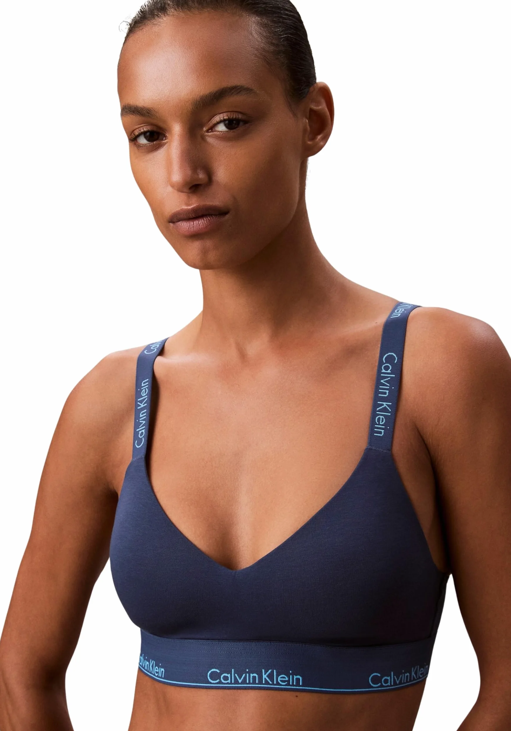 Calvin Klein Sujetador Bralette Mujer Lightly Lined con Cintura elástica