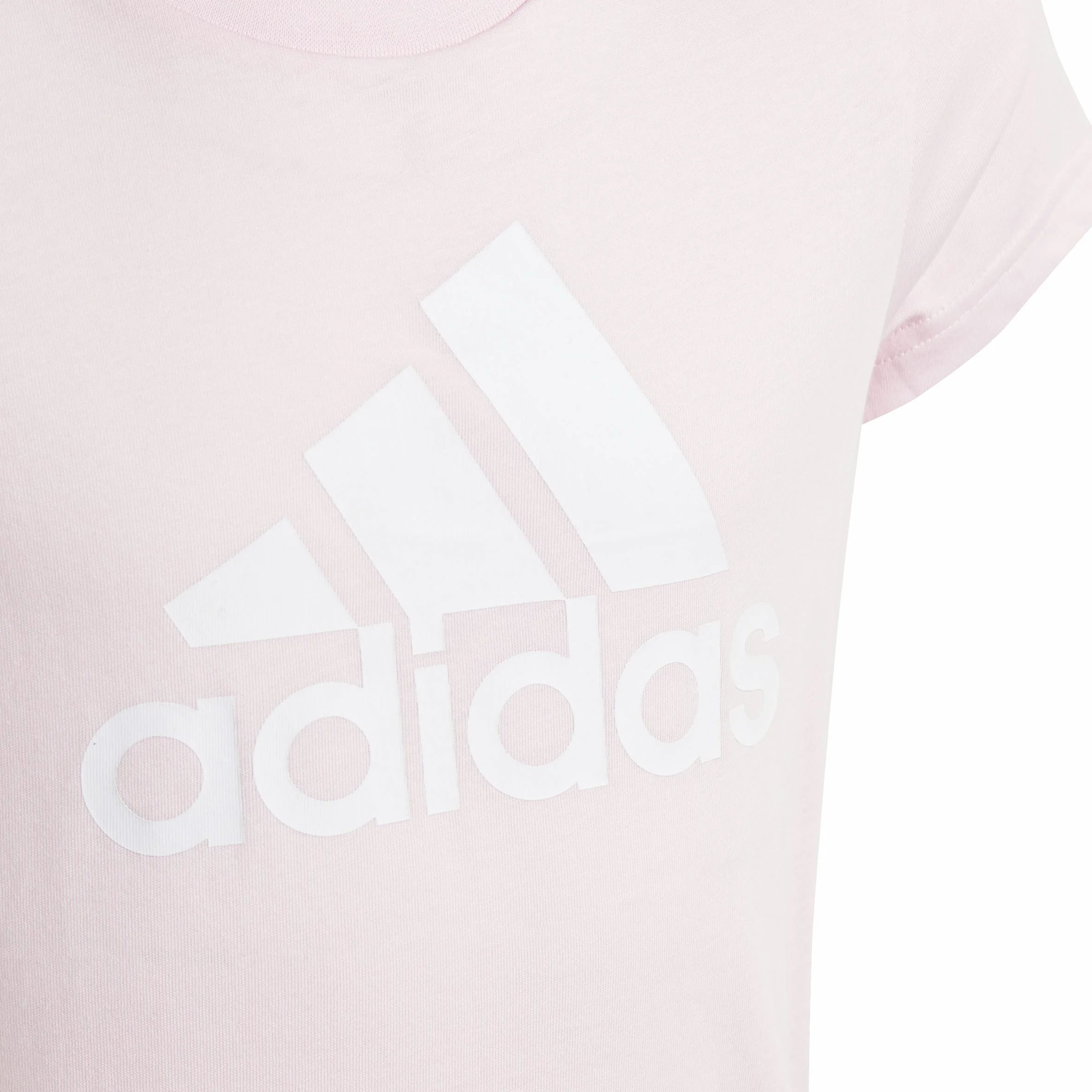 adidas Essentials Big Logo Cotton T-Shirt Short Sleeve Niñas