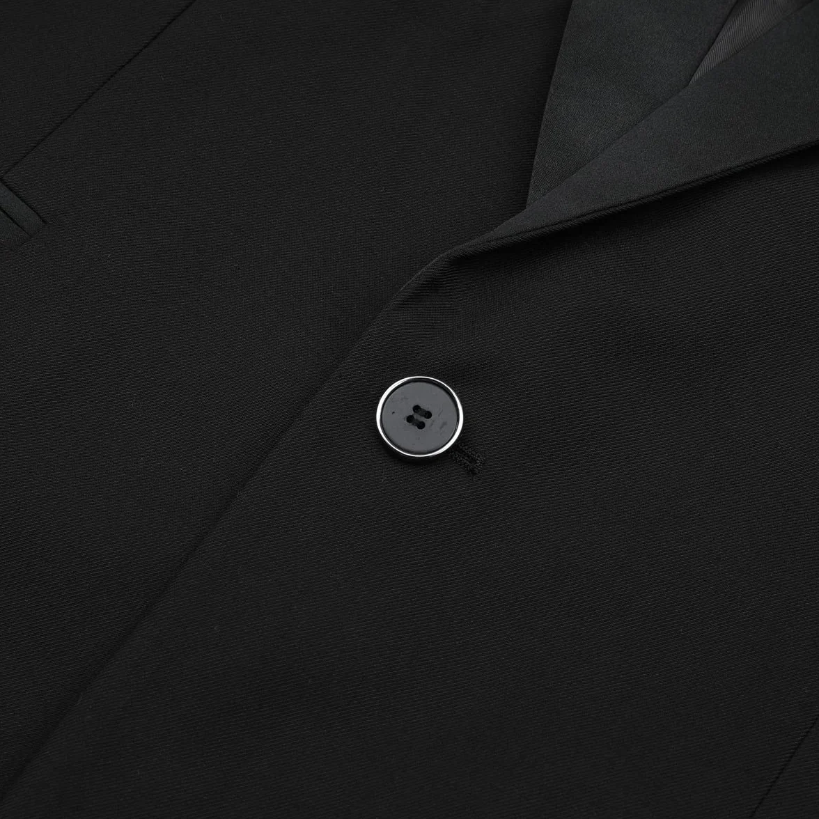 YOUTHUP Traje de Hombre Ajustado de 2 Piezas con Solapa de Chal de 1 botón para Boda, Cena, Esmoquin