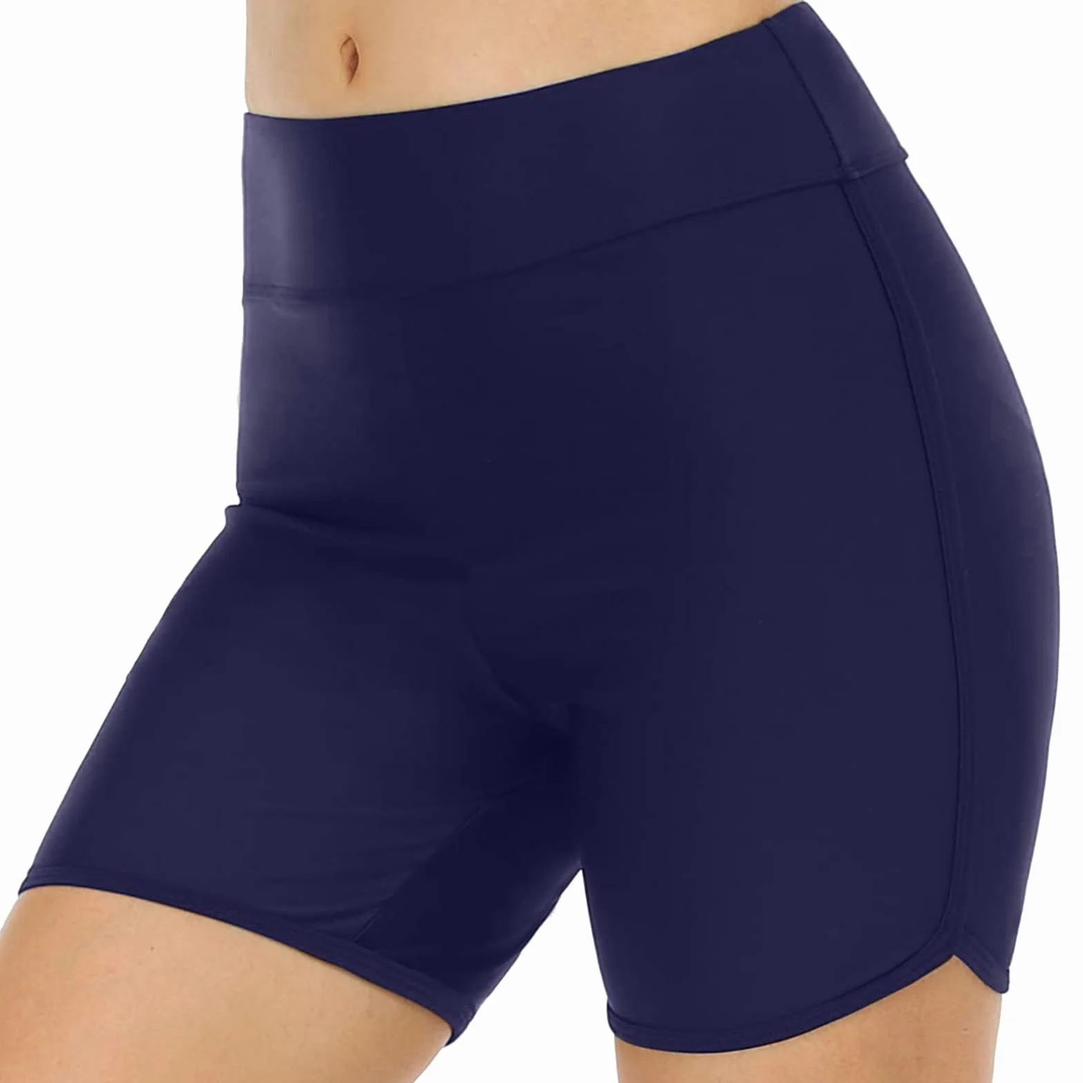 Pantalones cortos de baño para mujer con curvas brasileñas para piscina, pantalones cortos de surf de mujer de baño slip bañador curvy playa brasileña bañador mujer falda de natación mujer curvy