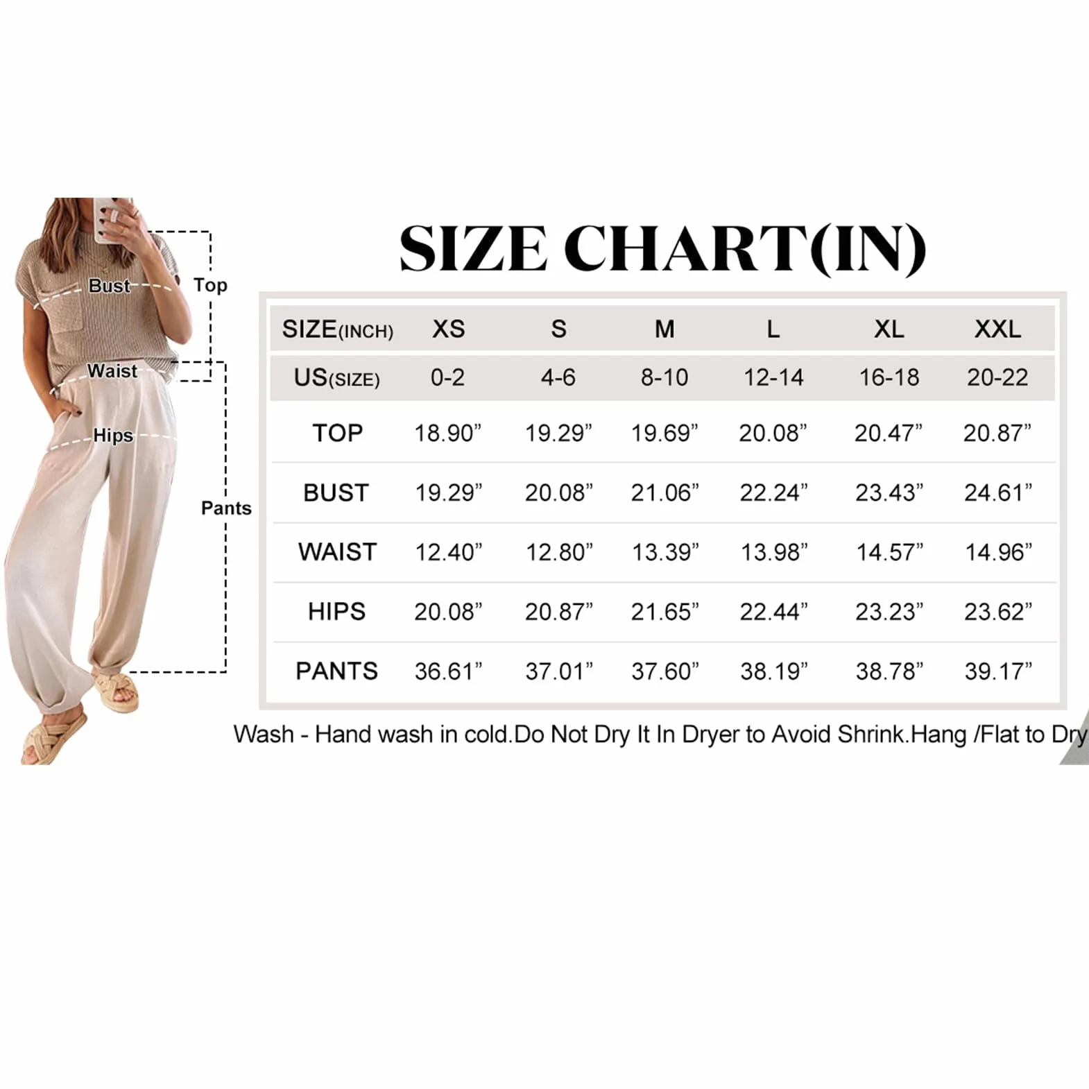 amropi Chándal de Mujer Conjunto de Punto Jersey Casual Manga Corta y Pantalón Jogging