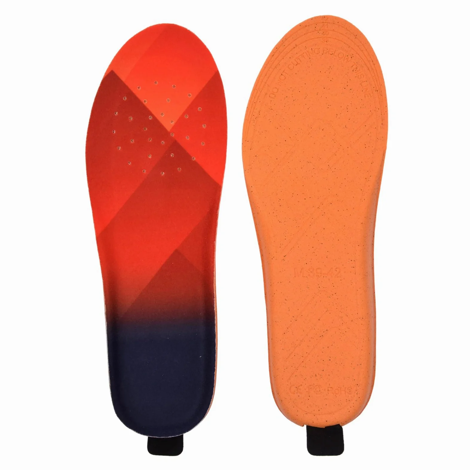 Plantillas Térmicas,Plantillas Térmicas para Hombres Recargables | Calentador de pies Recargable por USB con Mando a Distancia | De Invierno para Caza Senderismo Camping Unisex