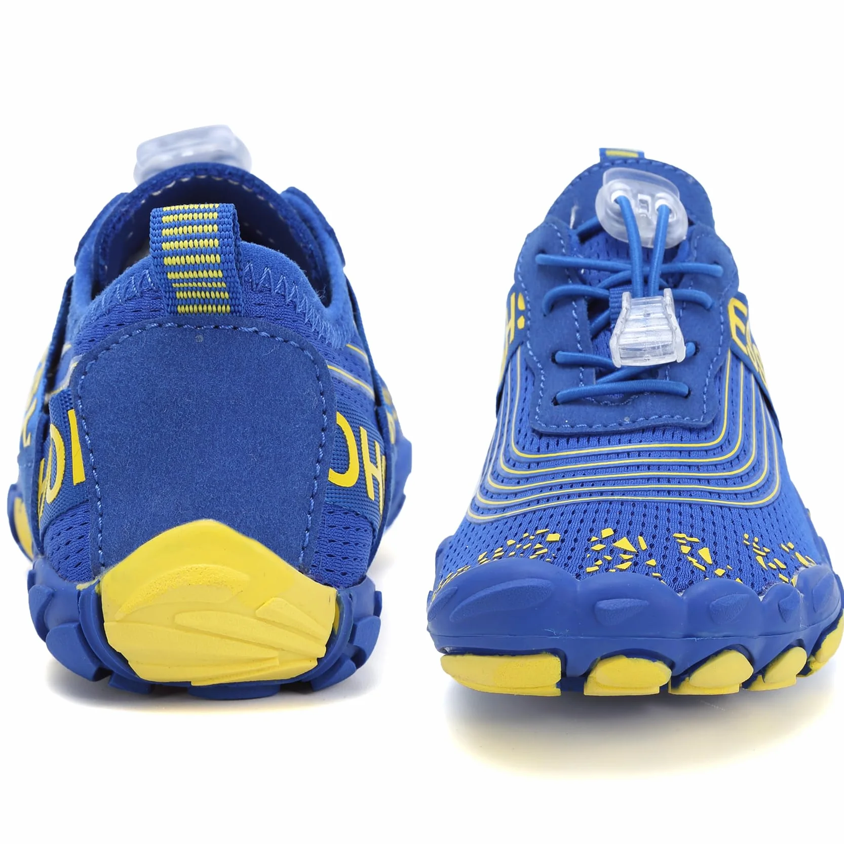 DimaiGlobal Calzado Descalzos Niñas Niños Zapatillas de Trail Running Barefoot Secado Rápido Zapatos de Agua Transpirable Antideslizante para Playa 36EU Azul