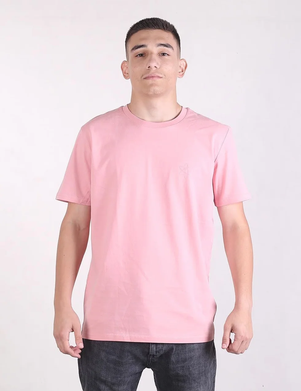 Organic Cotton Camiseta con Estampado Icon, melocotón, XXL